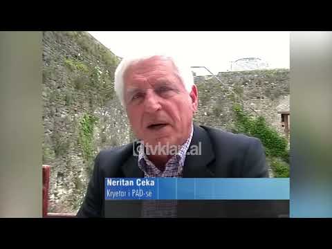 Kreu i PAD Neritan Ceka, tregon arsyen e kandidimit vetëm në Elbasan - (21 Maj 2009)