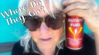 Butane Gas Stove Fuel RECYCLING - What Do You Do With These CANS??