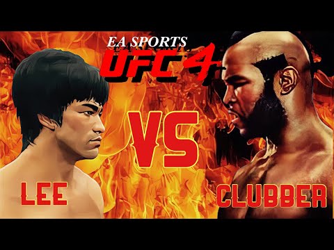 BRUCE LEE vs CLUBBER LANG (Mr.T|Rocky3)EA SPORTS UFC4