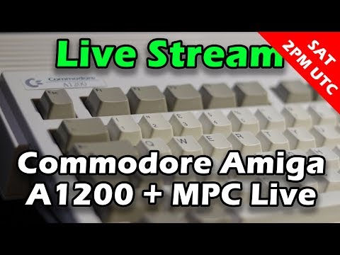 ranzee Live Stream #17 - Commodore Amiga A1200 & MPC Live