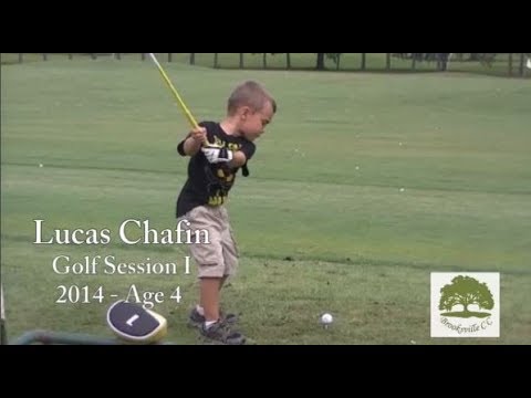 Lucas Chafin Golf Session I 2014 - Age 4