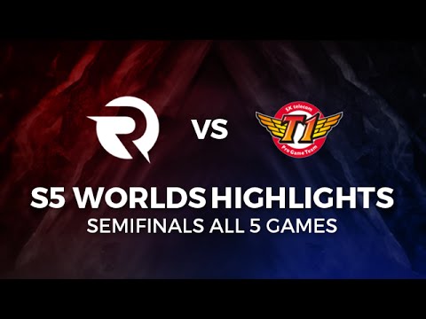 SKT vs ORIGEN Highlights All games Semi-Final | SKT T1 vs ORIGEN 2015 LoL World Championship