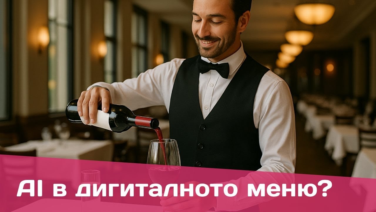 AI Сомелиерът Как изкуственият интелект трансформира обслужването в ресторанти София