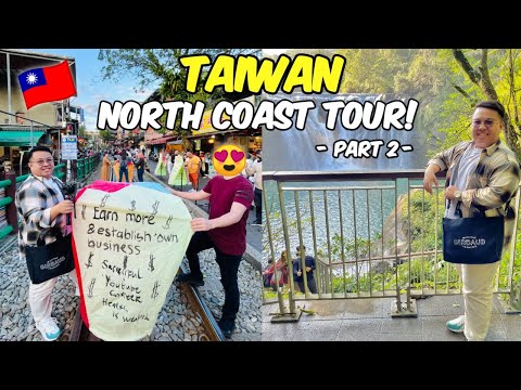 Vlog de Taiwan: Cachoeira Shifen + Experiência com Lanterna do Céu Pingxi! 🇹🇼 | JM BANQUICIO
