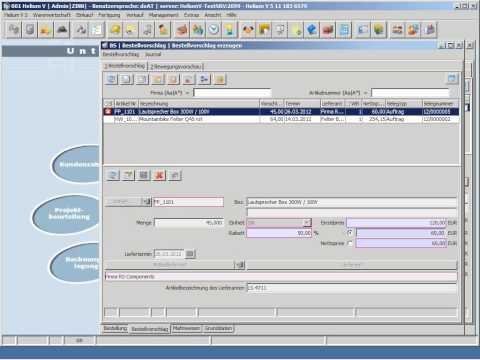 ERP Software für Bestellungen (Bestellwesen) - Einkauf mit durchgängiger Businesssoftware