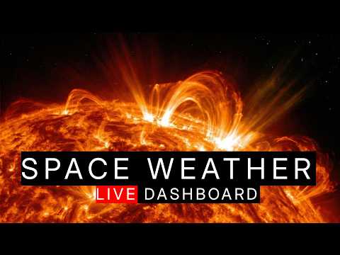 LIVE Space Weather Dashboard | Solar Flares • CMEs • Sunspots • Aurora • Earthquakes • Volcanos