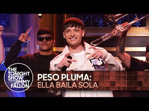 Peso Pluma: Ella Baila Sola | The Tonight Show Starring Jimmy Fallon