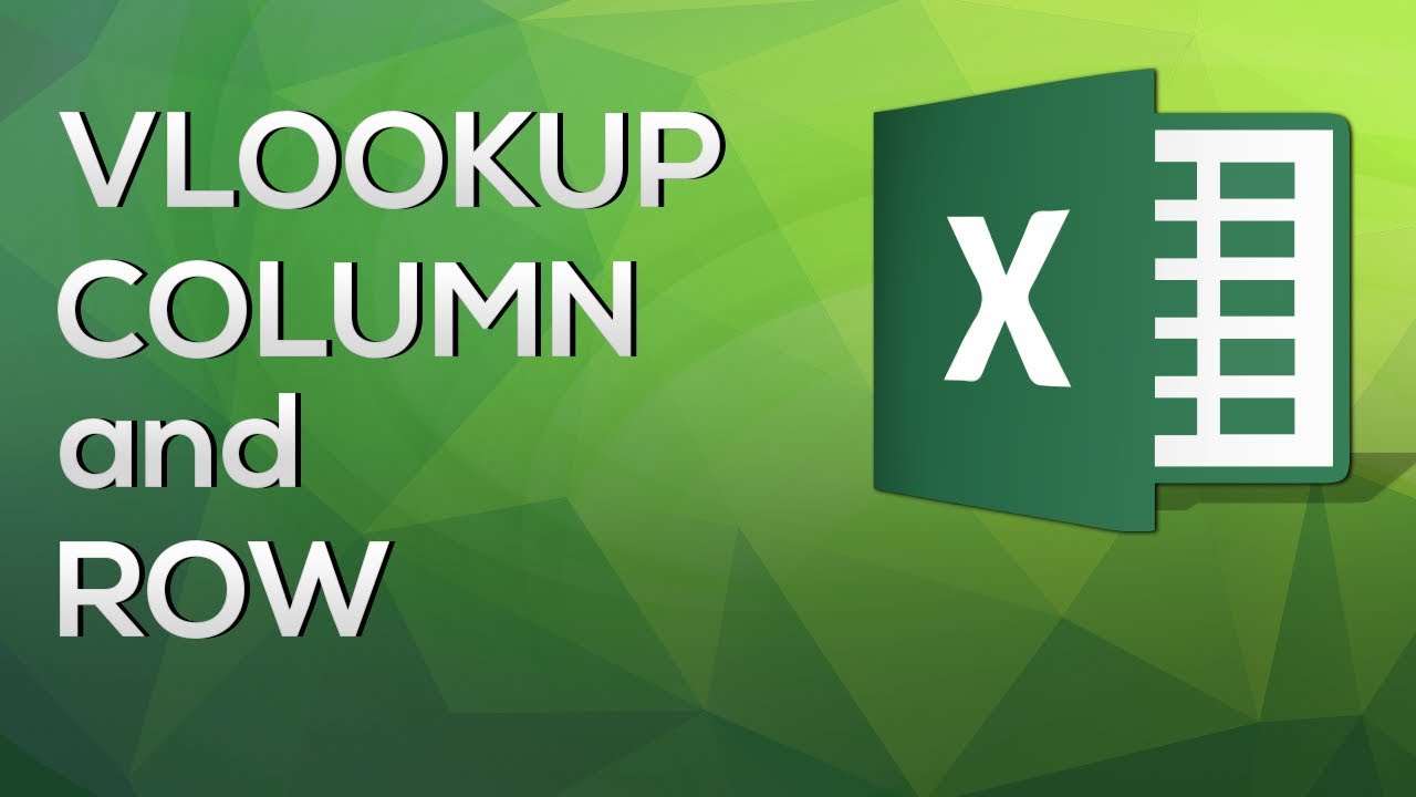 VLOOKUP COLUMN and ROW – Simplifying Large Data Tables with Ease