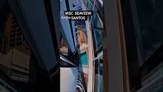 MSC SEAVIEW  cruzeiro  navio Santos Buzios Salvador @cruzeiros2025 #drone #google  #shorts