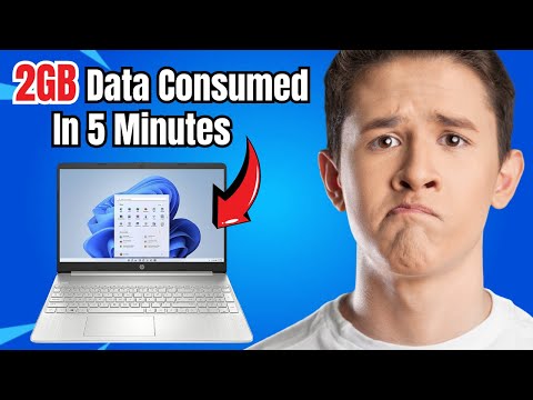 Stop High Data Consumption in Laptop/PC (3 Settings)