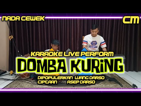 Domba kuring karaoke (A.Ujang darso) Nada cewek Cm