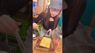 【名古屋グルメ】栄　のれん街　ロッキーカナイでだし巻き卵作ってみた！