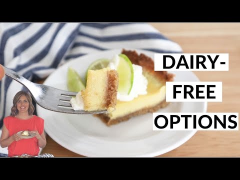 Most Amazing Keto Key Lime Pie With Dairy Free Options!