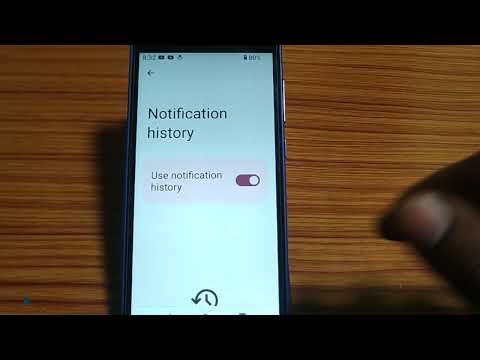how to turn off use notifications history,use notification history of kaise kare Nokia 2 1