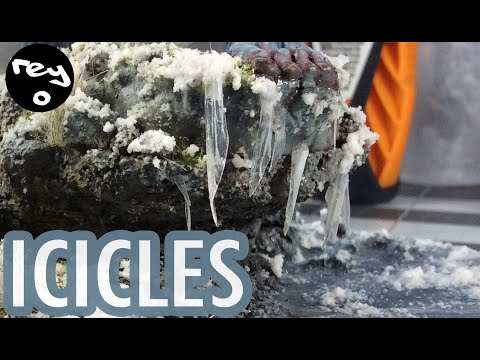 Making Tiny Icicles Out of Scrap Plastic For Warhammer or D&D