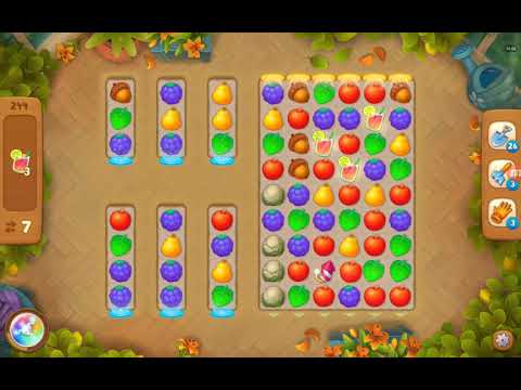 Gardenscapes Level 244