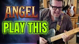 How to play ANGEL by AEROSMITH - Guitar Lesson