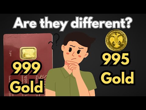995 Gold vs 999 Gold: What you MUST know!
