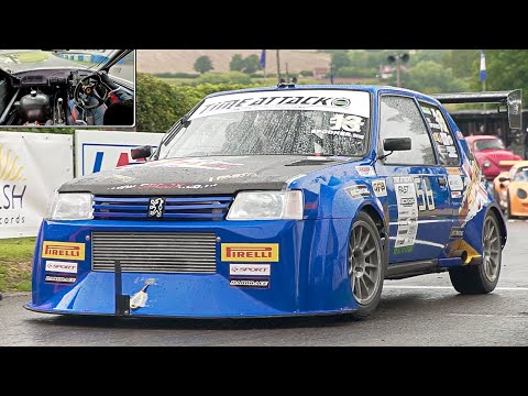 450+Hp Peugeot 205 GTi 1.6 Turbo || ONBOARD Time Attack FWD Monster