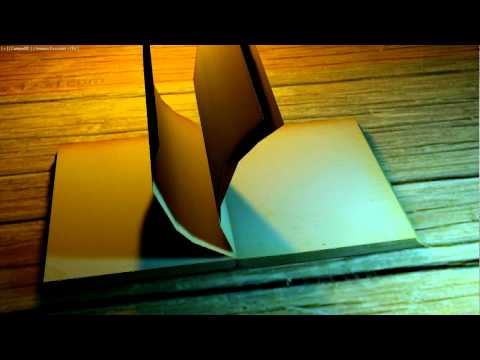 Animation - Book opening