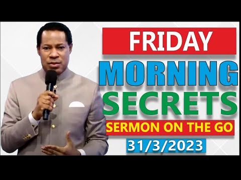 FRIDAY MORNING SECRETS ‼️ 31ST MARCH, 2023 || PASTOR CHRIS || REACTION!