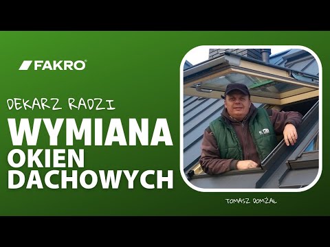 Wymiana okna dachowego