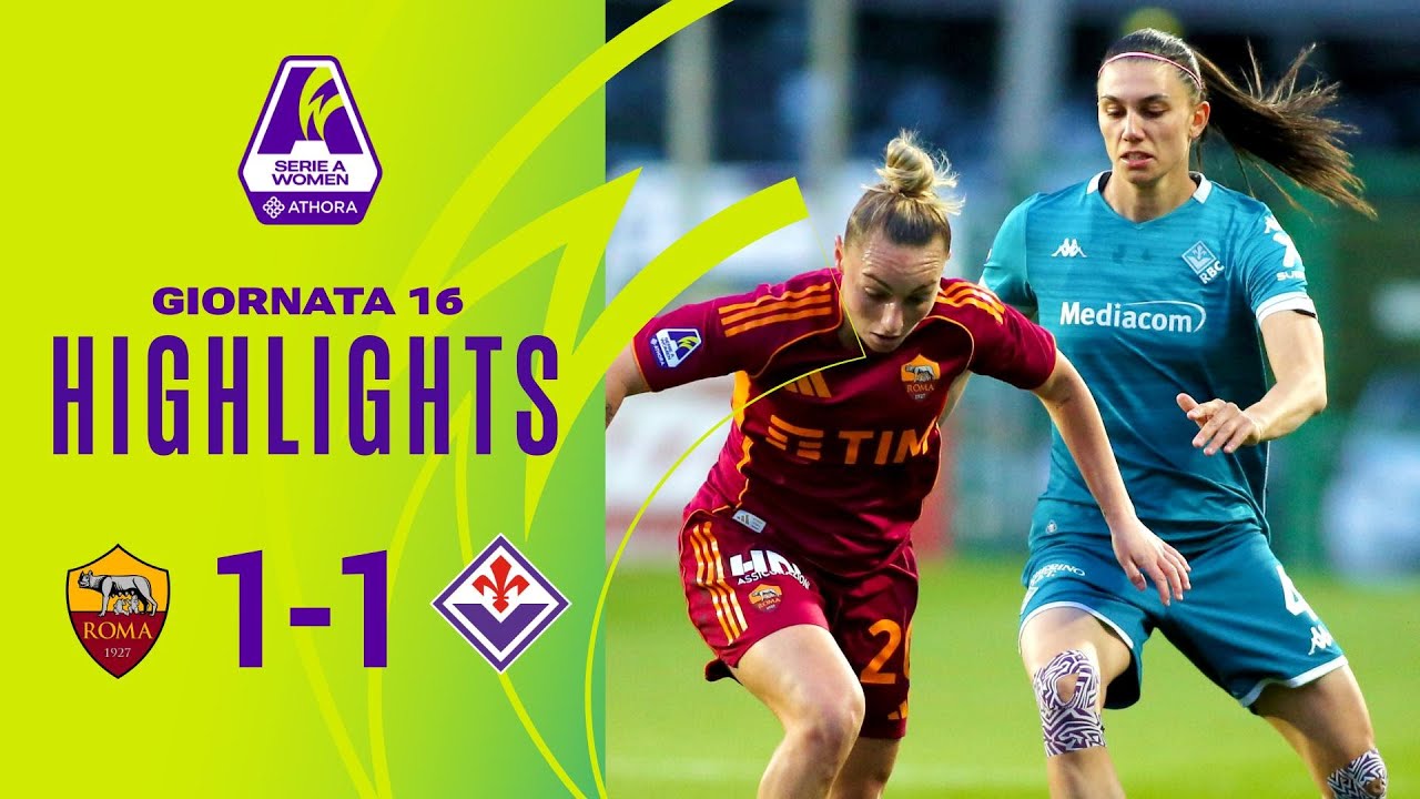 AS Roma vs Fiorentina Highlights