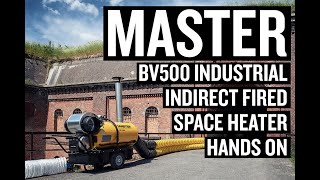 Master BV 500CR Indirect Oil Fired Space Heater - 240v video thumbnail