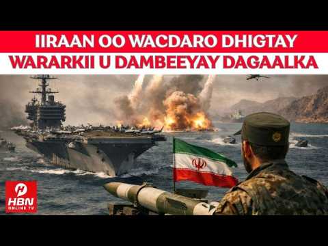 DEG DEG: MARKABKA DAGAALKA MAREYKANKA OO LA WEERARAY + DIYAARAD LA SOO RIDAY +WEERARO CULUS OO SOCDA