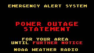 Halloween 2011 Power Outage EAS