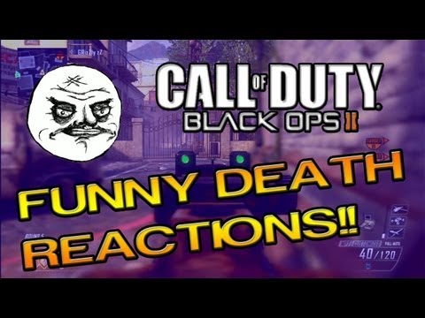 Black Ops 2 Death Reaction Montage #1