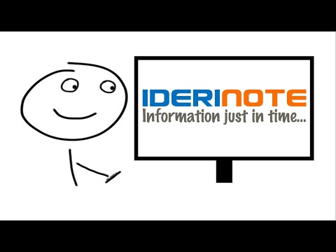 Kurzbeschreibung der Software IDERI note für Windows-Netzwerke