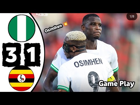 Nigeria vs Uganda 3-1 | All Goals & Highlights | CAF | Africa Cup of Nations 2025 