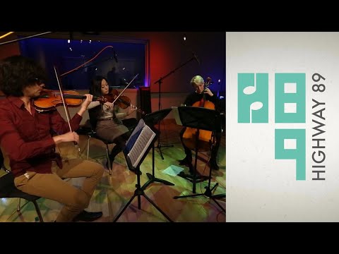 Tribeca Ensemble - "Prelude and Fugue for String Quartet Hess 30" LIVE in-studio on H89