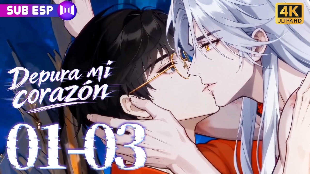 【ANIME BL】Depura mi corazón EP01-03 | 💘Demonio virtual se enamora de su creador y lo secuestra 💕