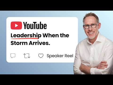 LEADERSHIP WHEN THE STORM ARRIVES | Paul Adamson Keynote Speaker