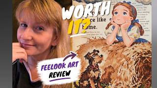 Review FeeLook Art - The Wizard of Oz - Dorothy #diamondpainting #feelookart