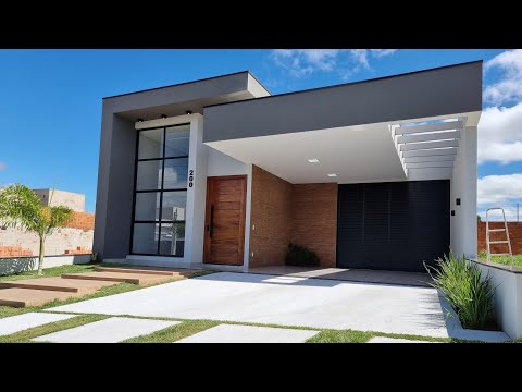 House with 160m² built on a 250m² plot | Viena Condominium in Indaiatuba/SP