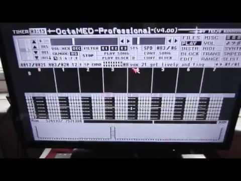 Darkcore Jungle Tune - 4 channels of 8bit Amiga Audio