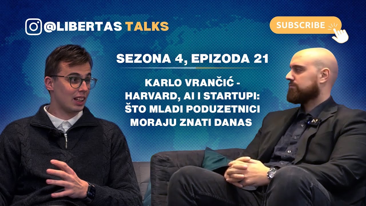 S4E21: Karlo Vrančić - Harvard, AI i startupi: Što mladi poduzetnici moraju znati danas