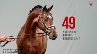 Video von Hengst von Von Und Zu / Danone I