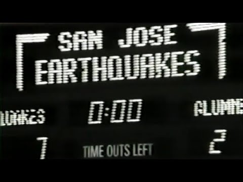 1987 San Jose Earthquakes Vs Earthquakes Alumni May 7th, 1987 WSA (Spartan Stadium San Jose, CA)