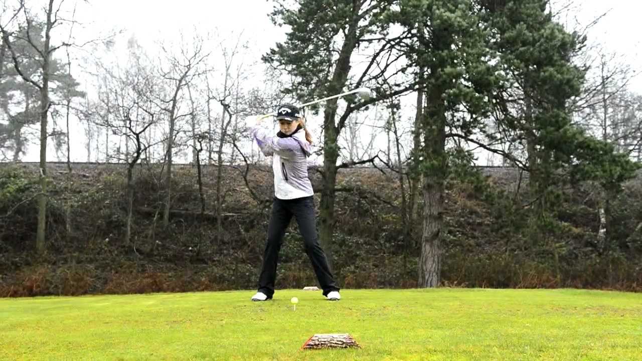 Rate my swing: Stephanie Atkinson - YouTube