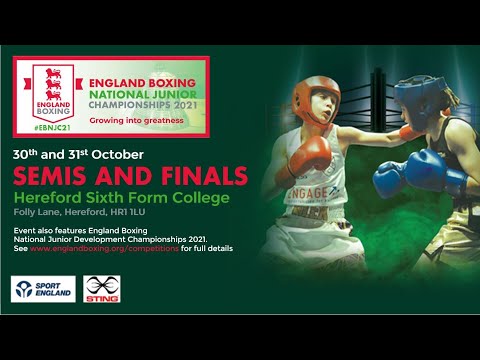 Day 1 Ring A - England Boxing National Junior Championships & Junior Development Championships 2021