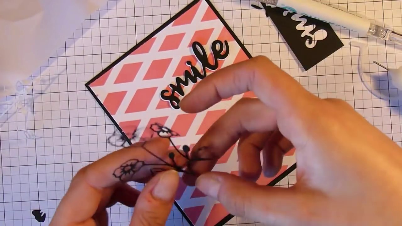 Card Making Dies || DIY Background