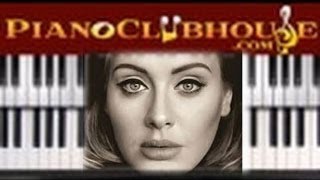 🎹  REMEDY - Adele 25 (easy piano tutorial lesson) from the new 25 album