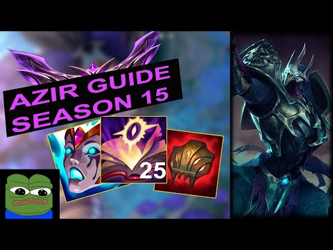 AZIR VS. GALIO - S15 MASTERS AZIR GUIDE - Part (23/100)