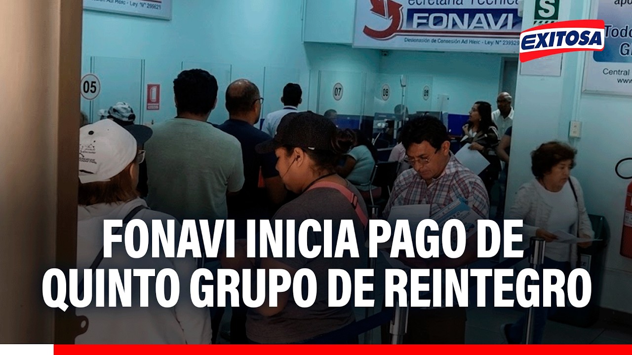 🔴🔵 Fonavi inicia pago del quinto grupo de reintegro a 66 mil beneficiarios