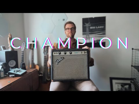 Fender Champ Silverface 6-Watt 1x8" Guitar Combo image 6