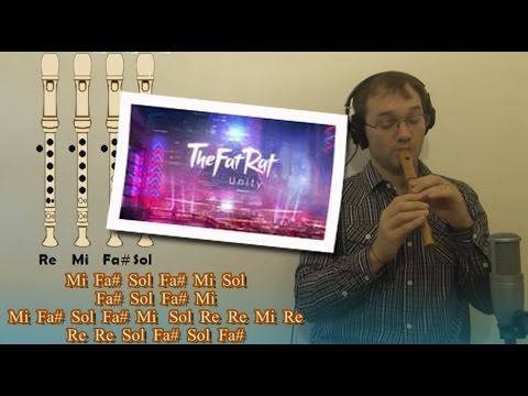 The Fat Rat UNITY (El rap de Fernanfloo) para Flauta Dulce (Flute Recorder Cover Lesson)